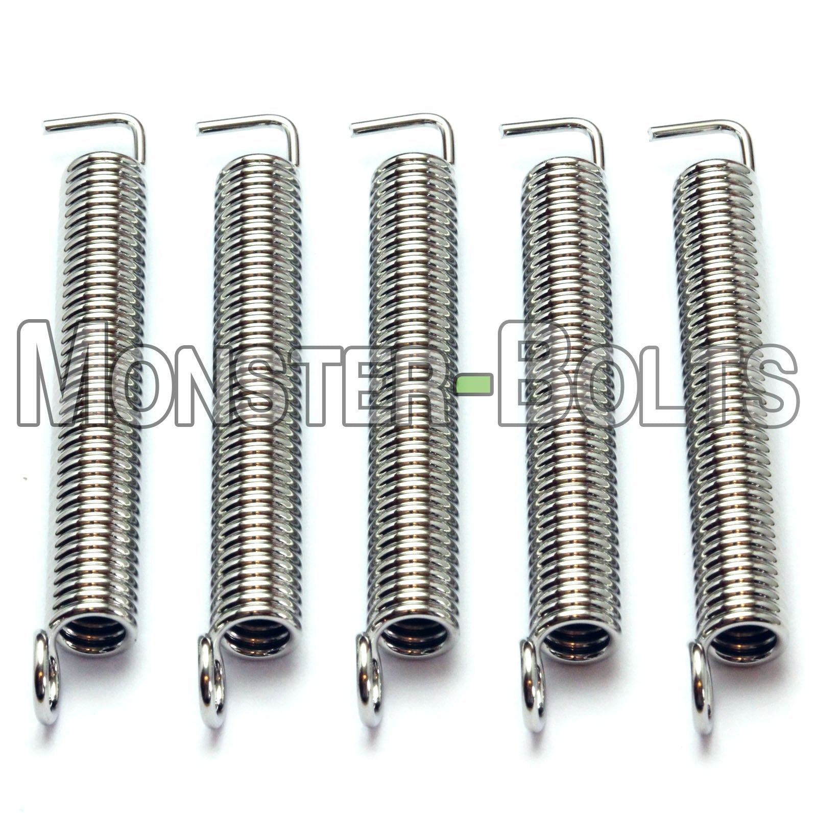 MonsterBolts - Premium Electric Guitar Tremolo Springs - Fits most floating tremolo systems, 5 Pack